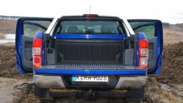Ford Ranger V Podwójna kabina - galeria redakcyjna - tył - bagażnik otwarty