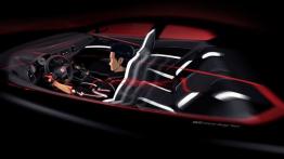 Seat Leon III SC Cupra (2014) - szkic wnętrza