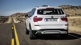 BMW X3 F25 Facelifting (2014) - widok z tyłu