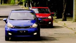 Kia Rio sedan 2012 - widok z przodu