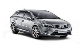 Toyota Avensis III kombi Facelifting - widok z przodu
