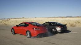 Hyundai Genesis Coupe Facelifting - widok z tyłu
