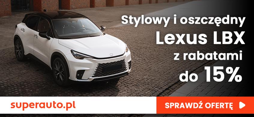 Sprawdź ofertę Lexusa LBX