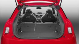 Audi A1 TFSI Facelifting R-Line (2015) - tylna kanapa złożona, widok z bagażnika