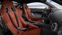 Audi TT clubsport turbo Concept (2015) - widok ogólny wnętrza z przodu