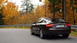 Audi A5 Sportback Facelifting w Szczawnicy - widok z tyłu