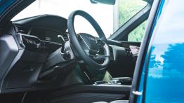 Audi e-tron - galeria redakcyjna - widok ogólny wnętrza z przodu