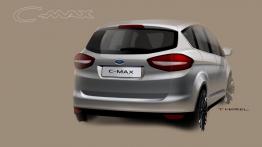 Ford C-Max II Facelifting (2015) - szkic auta