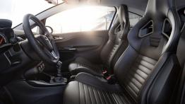 Opel Corsa E OPC (2015) - widok ogólny wnętrza z przodu
