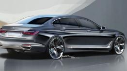 BMW serii 7 G11/G12 (2016) - szkic auta