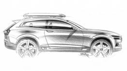 Volvo Concept XC Coupe (2014) - szkic auta