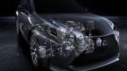 Lexus NX 200t (2014) - schemat konstrukcyjny auta