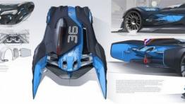 Alpine Vision Gran Turismo Concept (2015) - szkic auta