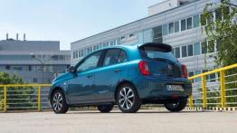 Nissan Micra K13 Facelifting (2013) - widok z tyłu