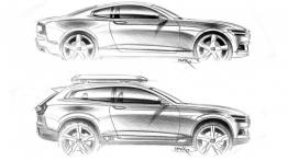 Volvo Concept XC Coupe (2014) - szkic auta