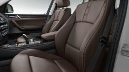 BMW X3 F25 Facelifting (2014) - fotel kierowcy, widok z przodu