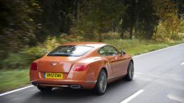 Bentley Continental GT Speed 2013 - widok z tyłu