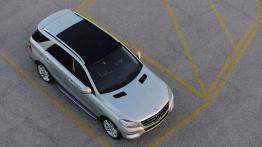 Mercedes klasa M 2012 - widok z góry
