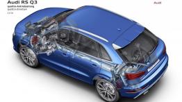 Audi RS Q3 Facelifting (2015) - schemat konstrukcyjny auta