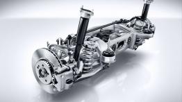 Mercedes klasy C 450 AMG 4MATIC kombi (2016) - schemat konstrukcyjny tylnego zawieszenia