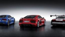 Audi R8 II V10 plus (2015) - tył - reflektory wyłączone