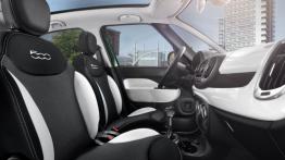 Fiat 500L Trekking - widok ogólny wnętrza z przodu