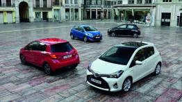 Toyota Yaris III Facelifting (2014) - widok z góry