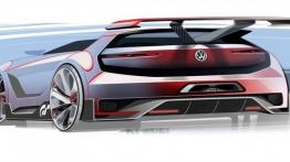 Volkswagen GTI Roadster Concept (2014) - szkic auta