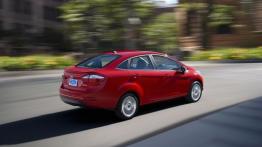 Ford Fiesta VII Facelifting sedan - widok z tyłu