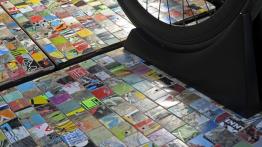 Hyundai Veloster C3 Concept - tylna kanapa złożona, widok z bagażnika