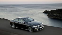 Mercedes klasa C Coupe 2012 - widok z przodu