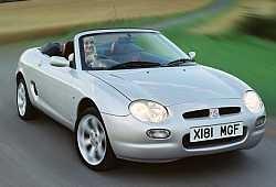 MG F II 1.8 i 120KM 88kW 2000-2002
