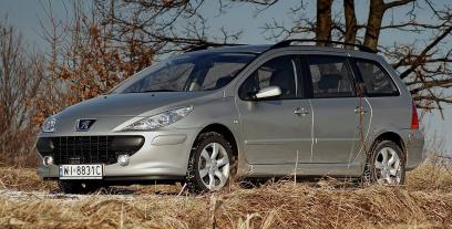 Peugeot 307 II Kombi 1.6 HDi 16V 90KM 66kW 2005-2008