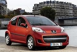 Peugeot 107 Hatchback 5d Facelifting 1.4 HDi 54KM 40kW 2008-2012