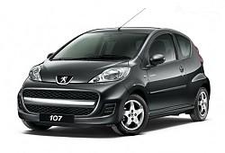 Peugeot 107 Hatchback 3d Facelifting 1.0 12V 68KM 50kW 2008-2012