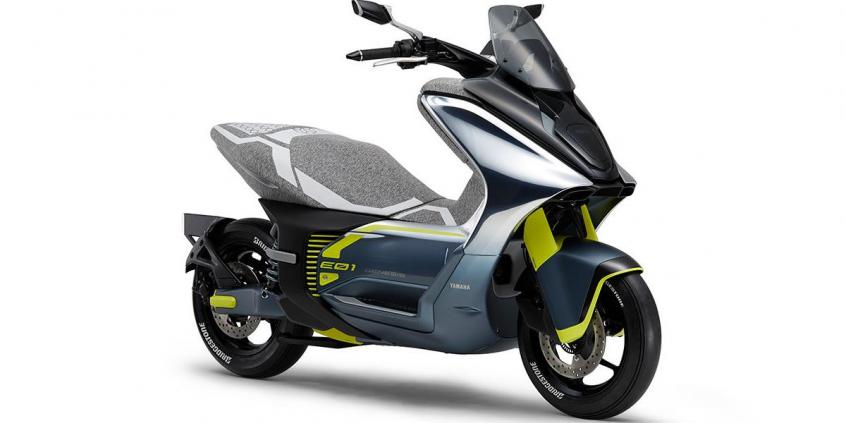 Elektryczne skutery Yamaha E01 / E02 na Tokyo Motor Show 2019