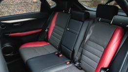 Lexus NX 300 - galeria redakcyjna (3) - tylna kanapa