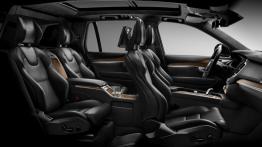 Volvo XC90 (2017) - widok ogólny wnętrza z przodu