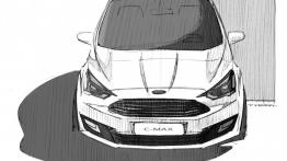 Ford C-Max II Grand Facelifting (2015) - szkic auta