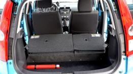 Suzuki Splash Hatchback 5d Facelifting 1.0 68KM - galeria redakcyjna - tylna kanapa złożona, widok z