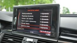 Audi RS6 Avant - galeria redakcyjna - radio/cd/panel lcd