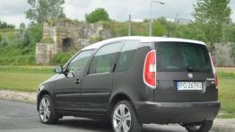 Skoda Roomster - świeżo po odbiorze - lewy bok
