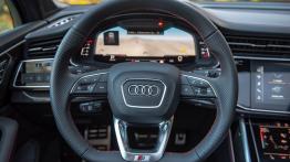 Audi Q7 facelifting ? pierwsza jazda - kierownica