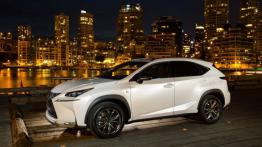 Lexus NX 200t F-Sport (2015) - wersja amerykańska - lewy bok
