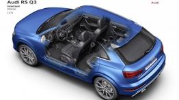 Audi RS Q3 Facelifting (2015) - schemat wnętrza