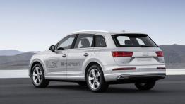 Audi Q7 II e-tron 2.0 TFSI quattro (2016) - widok z tyłu