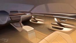 BMW 435i Gran Coupe (2014) - szkic wnętrza