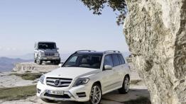Mercedes GLK Facelifting - widok z przodu