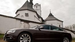 Audi A5 Sportback Facelifting w Szczawnicy - lewy bok