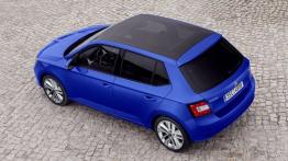Skoda Fabia III hatchback (2015) - widok z góry
